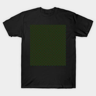 Small shapes in golden brown T-Shirt